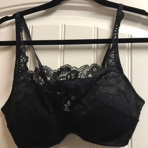 Black Soma Lace Bra - 36C